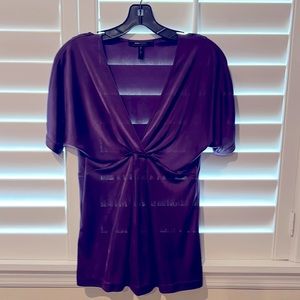 BCBG Max Azria shimmery top